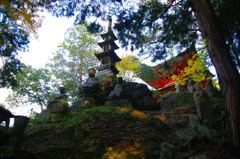 仏通寺の山の上