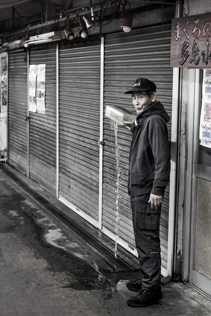 市場の景色　３