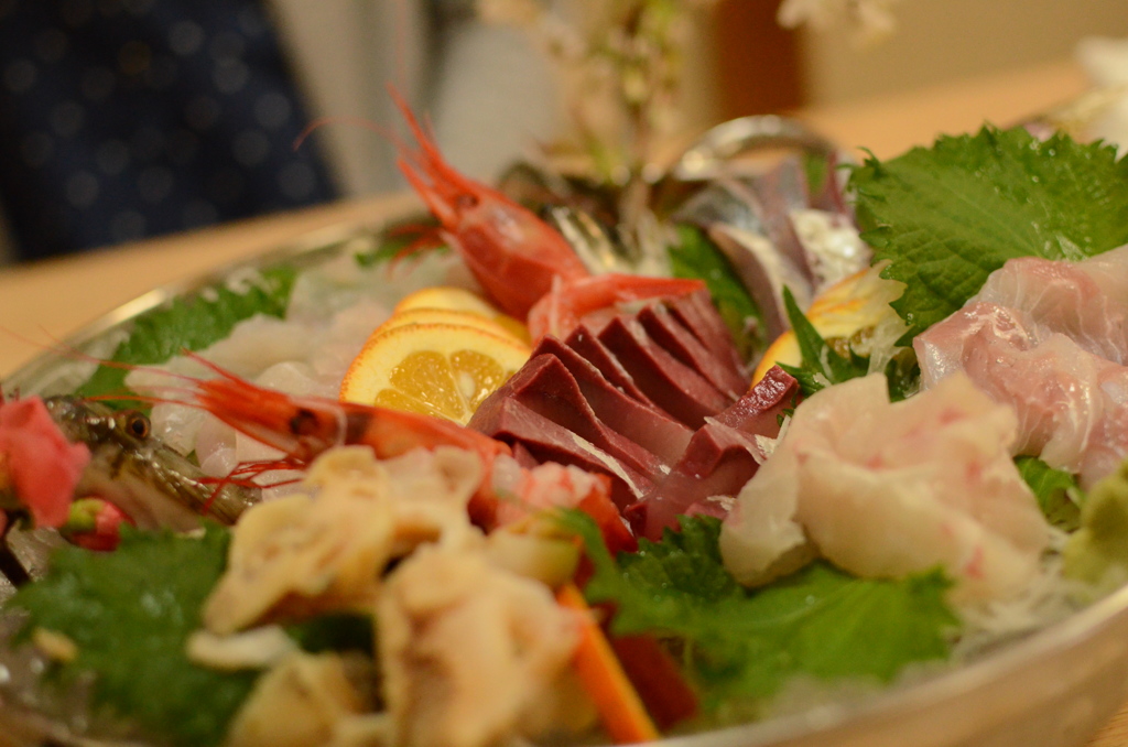 豪華な刺し盛りin慶