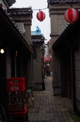 小樽の隙間