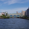 川の交差点