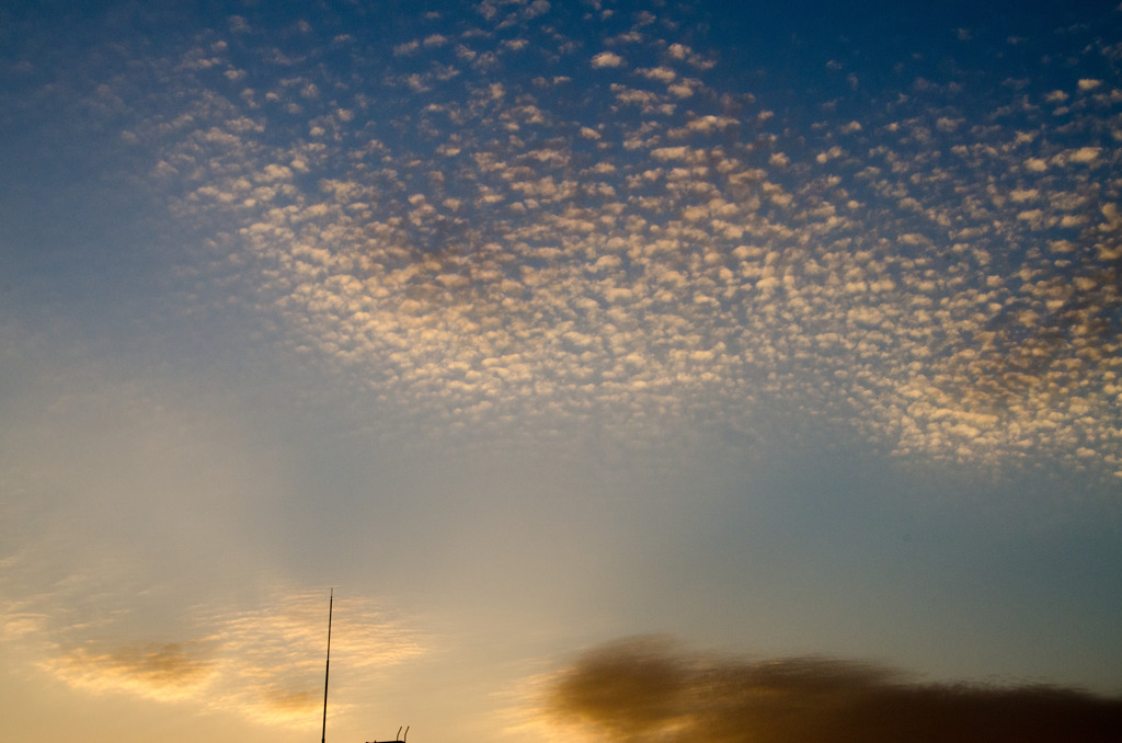 夕方の空