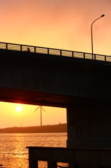 夕暮れ