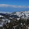 富山平野と塔倉山♪