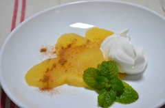 アップルコンポート♬