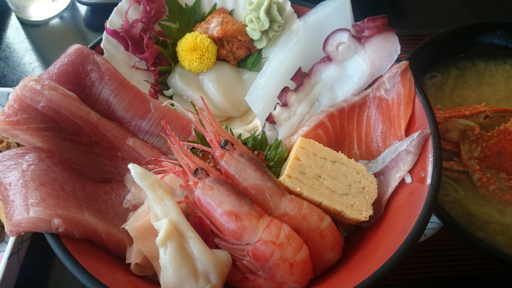 海鮮丼
