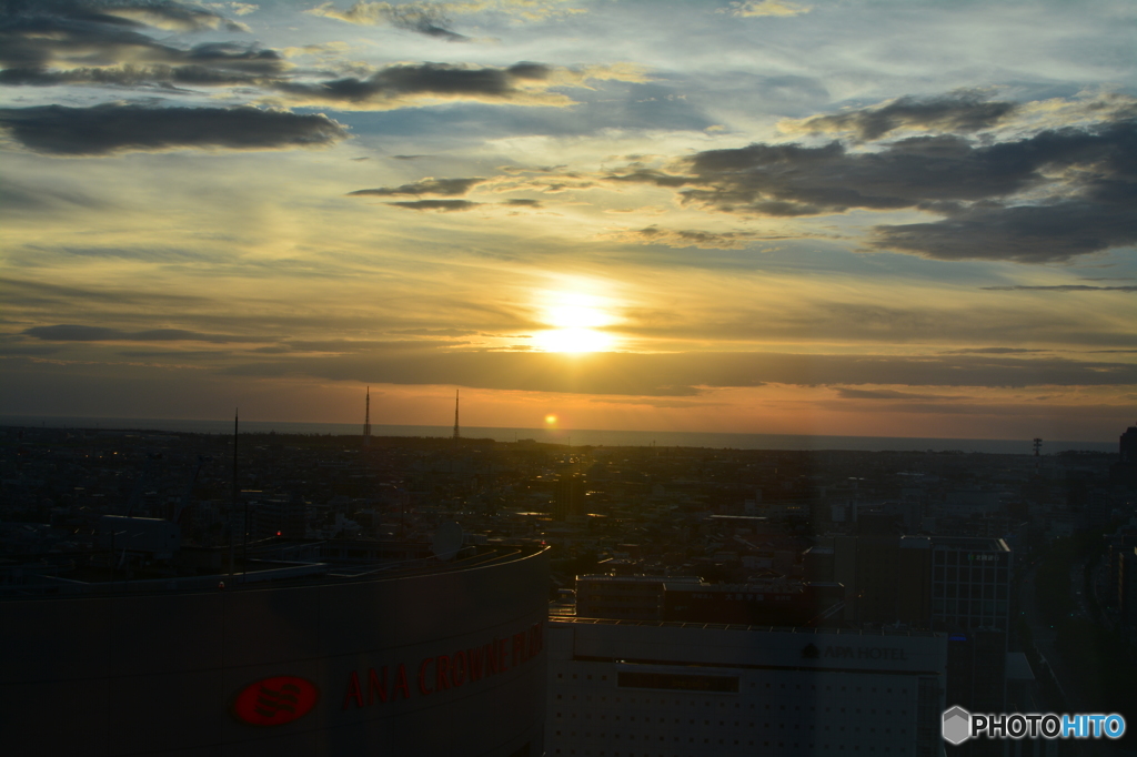 金沢の夕景　３