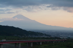 富士の朝焼け　2