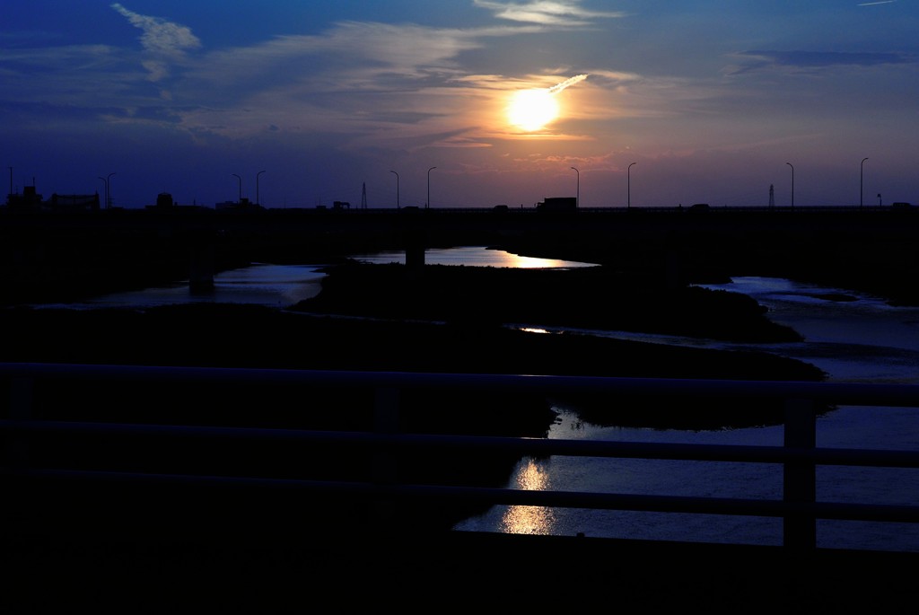 夏・多摩川2