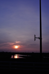 夏・多摩川