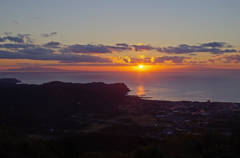 最後の夕陽