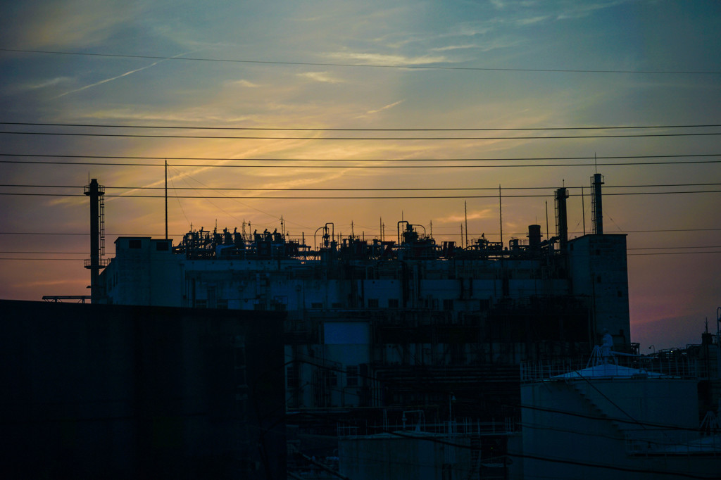 Factory Sunset