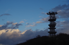 電波塔のある風景