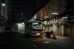 西口 夜行バス乗り場