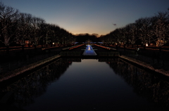 昭和記念公園の夜