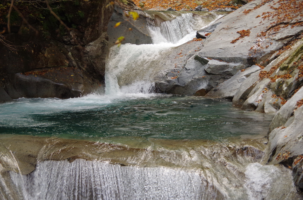 西沢渓谷 三重の滝2