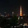 六本木ヒルズから見える東京タワー