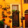 orange house