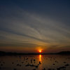 夕暮れ