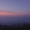 夜明けの甘利山