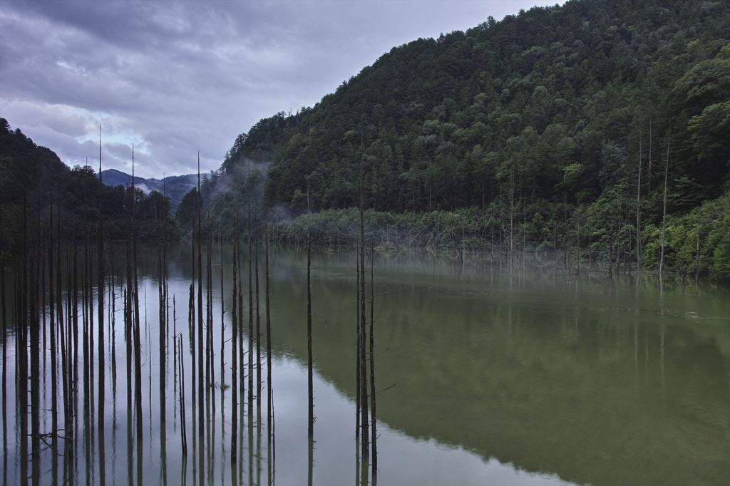王滝村　自然湖