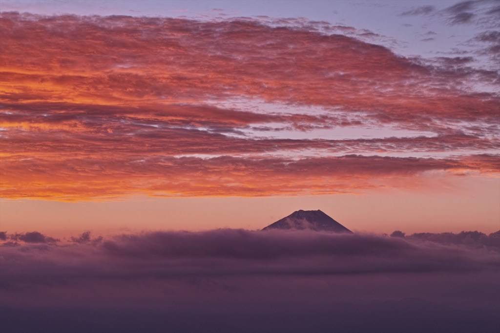 甘利山からの富士山