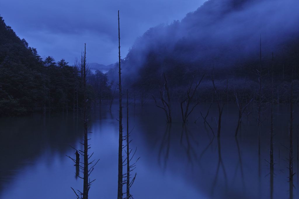 王滝村　自然湖