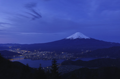 新道峠からの富士山