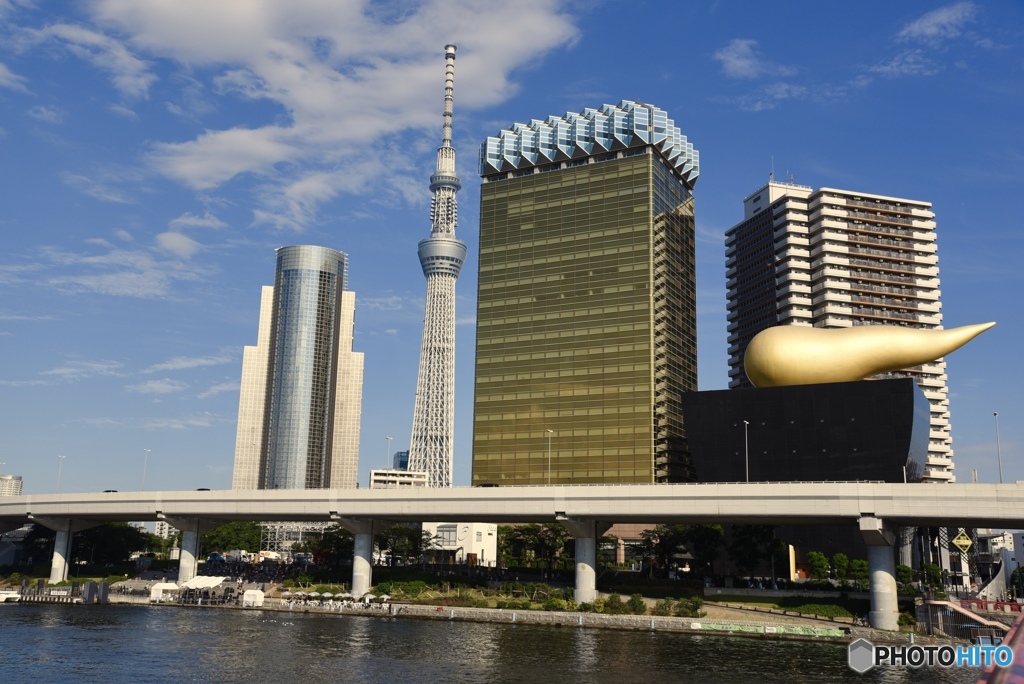 浅草から見た風景