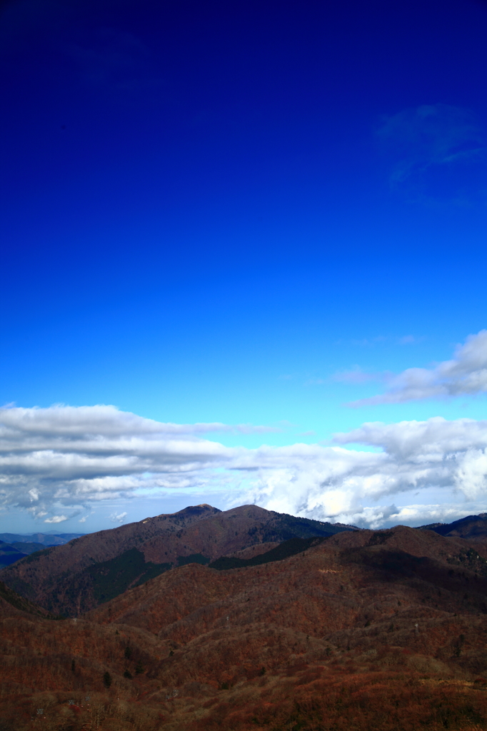 蓬莱山から武奈ヶ岳