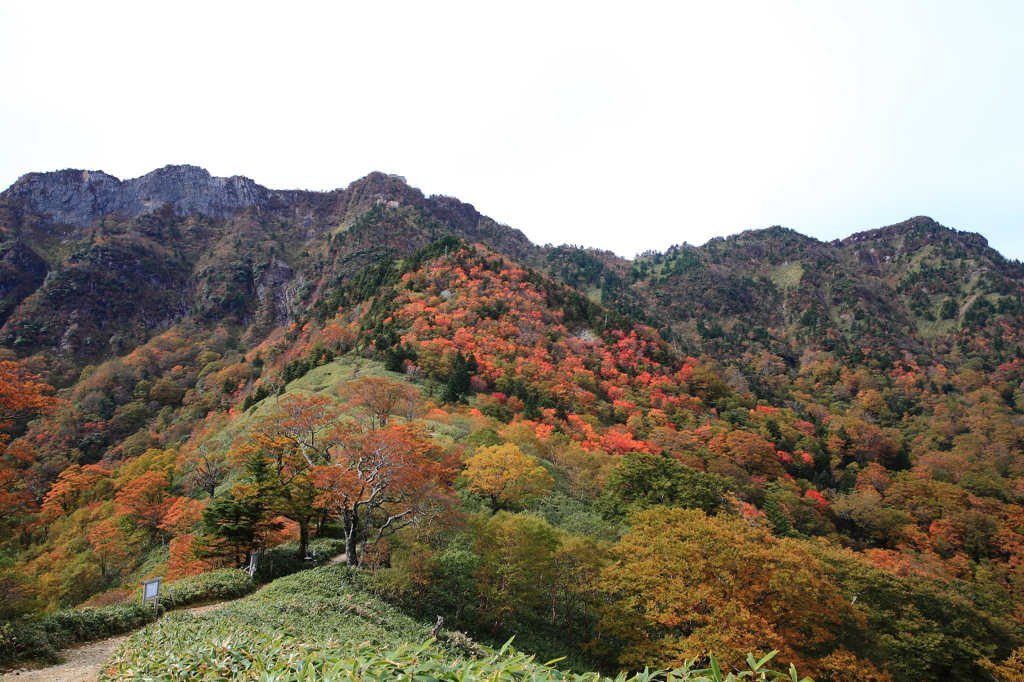 目指すは天狗岳