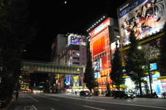 秋葉の夜景