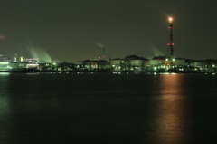 対岸からの標。。