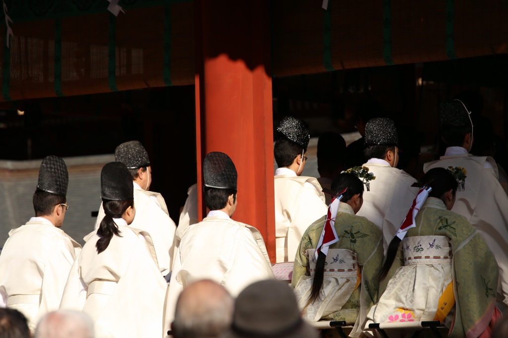 3．11 鶴岡八幡 慰霊。。