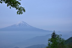 霞の中に。。