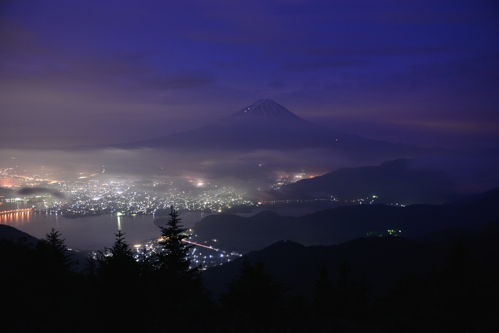 夜景と共に。。