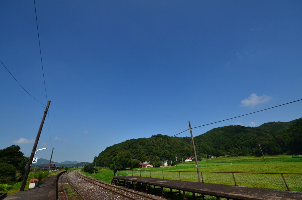 のどかな駅