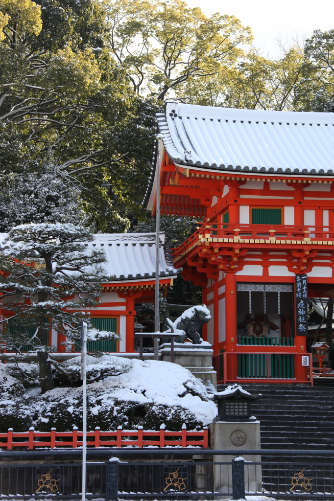 京都雪景