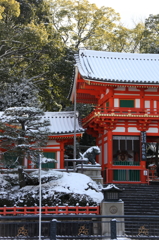 京都雪景