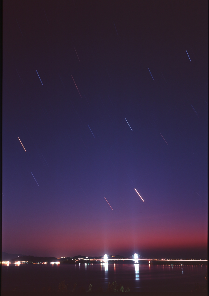 鳴門海峡夜景