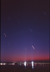 鳴門海峡夜景