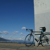 青空と自転車