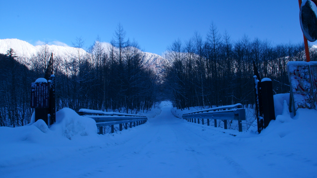 winter　road