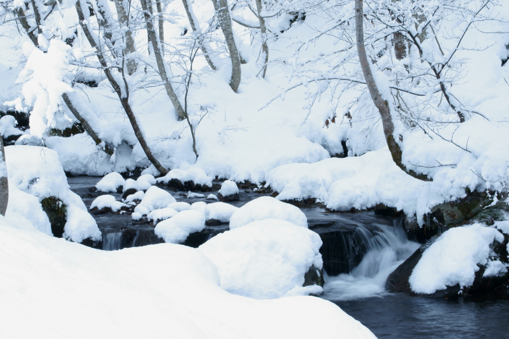 雪と水2