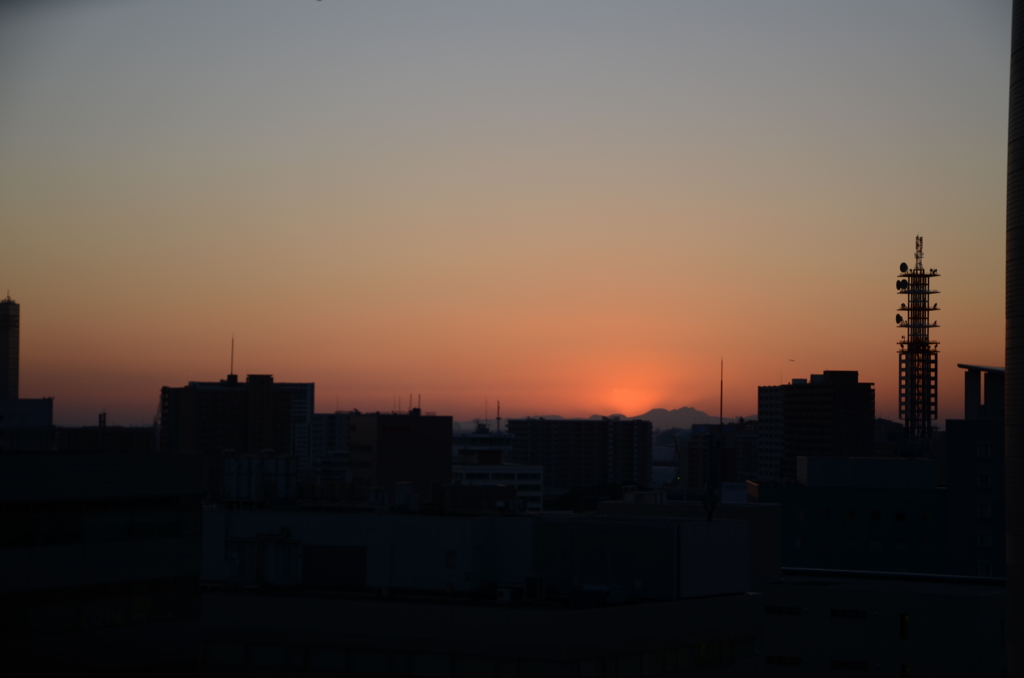 陽が落ち切ったあと