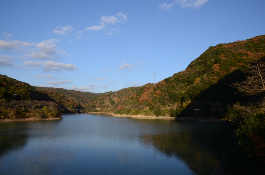 堀河ダム周辺