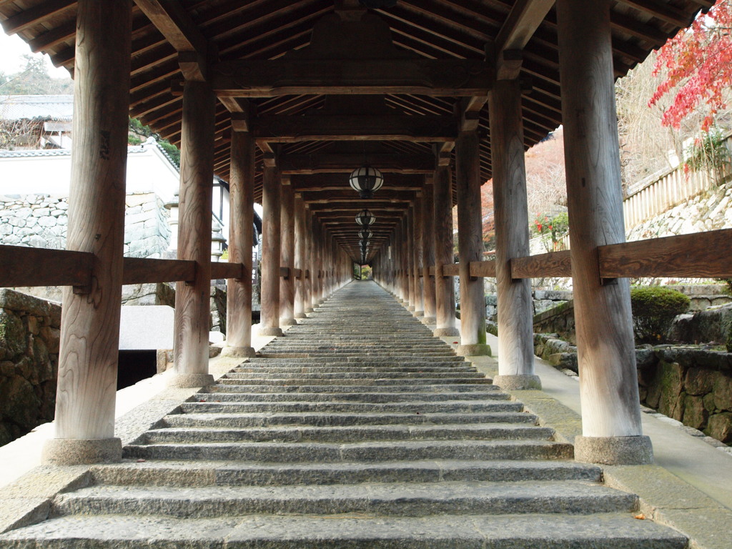 長谷寺の登廊