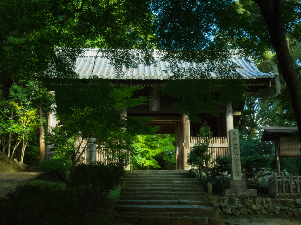 圓教寺　仁王門