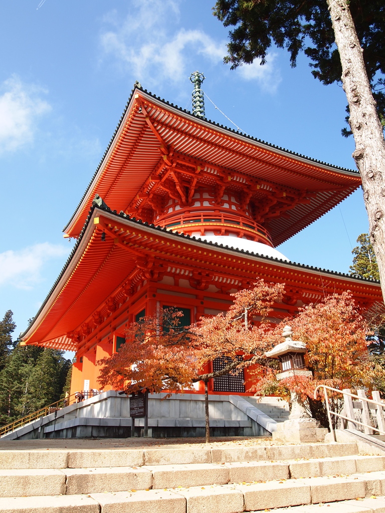 壇上伽藍・根本大塔（高野山）