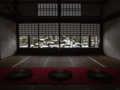 妙満寺　雪の庭　③